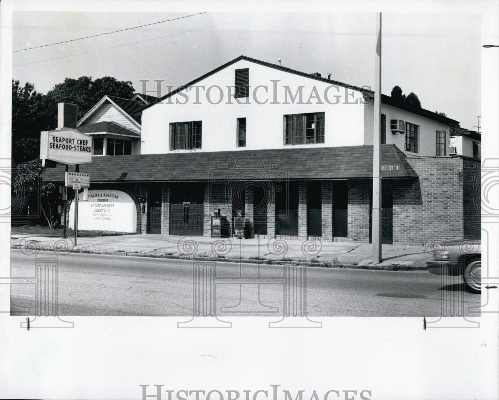 1982 Press Photo Seaport Chef Restaurant - RSL68511 - Historic Images