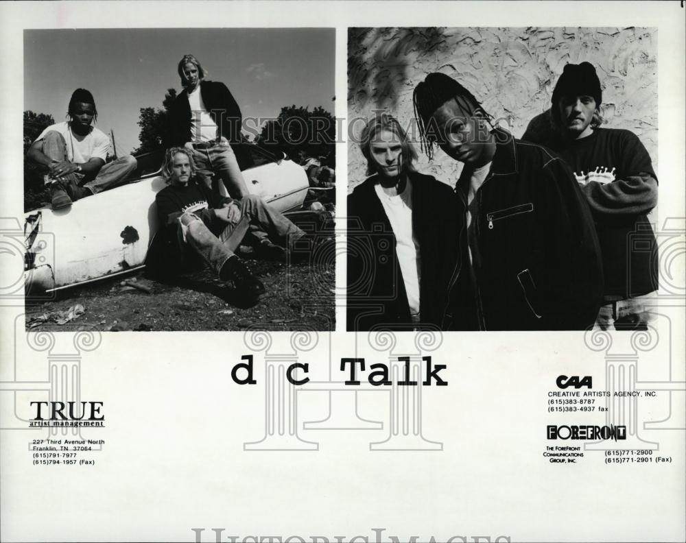 2000 Press Photo &quot;DC Talk&quot; for Forefront Comm - RSL07323 - Historic Images