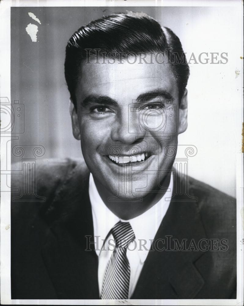 Press Photo Actor Bert Parks Appears on Carousel Theatre - RSL78459 - Historic Images