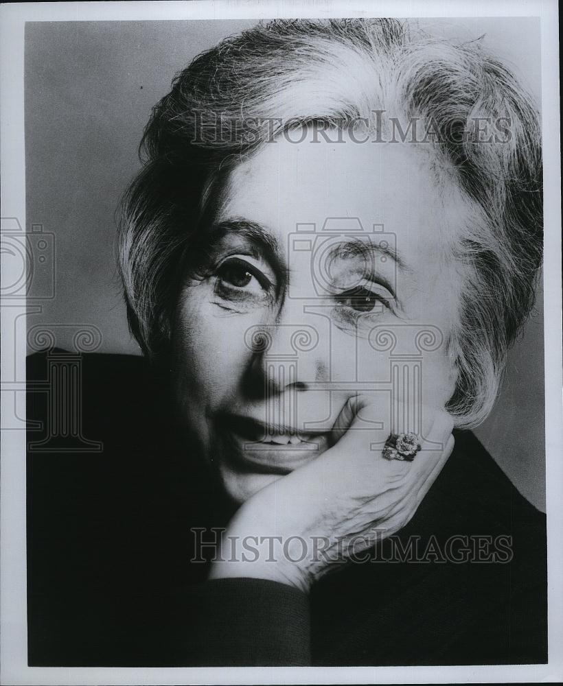 1971 Press Photo Writer, actress &amp; playwright Mary Manning - RSL80827 - Historic Images