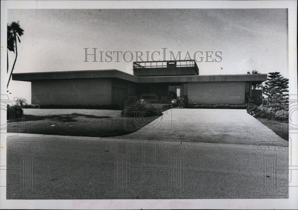 1971 Press Photo House of Louis Jacobson in Tampa - RSL95549 - Historic Images