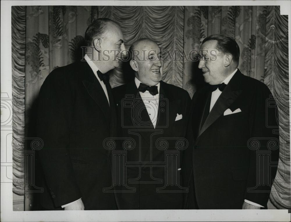 1948 Press Photo George Swartz Dennis Delaney Basil O&#39;Connor March of Dimes - Historic Images