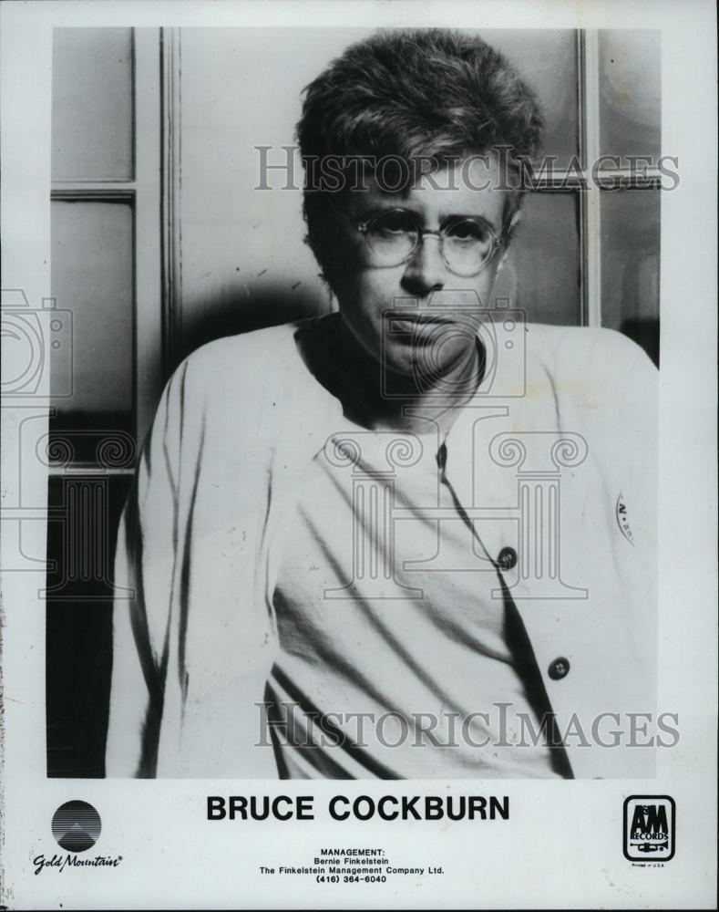 Press Photo Popular Musician Bruce Cockburn - RSL44451 - Historic Images
