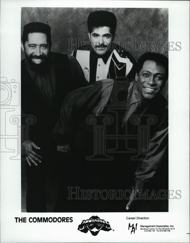 Press Photo The Commodores Funk Soul R&amp;B Band - RSL44373 - Historic Images
