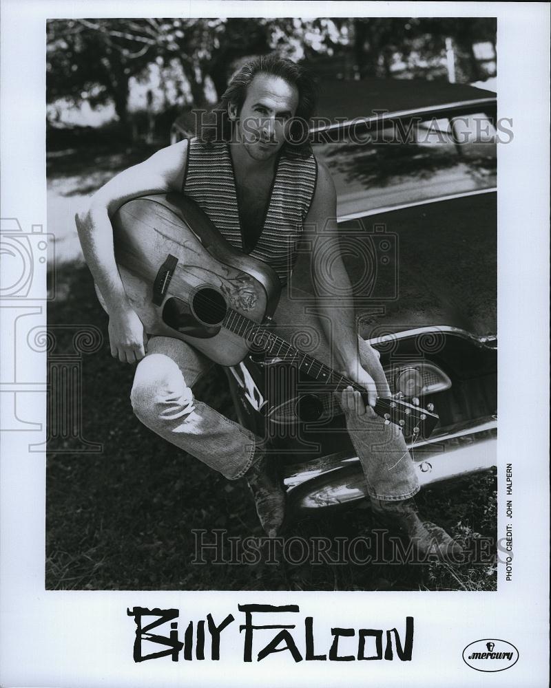 Press Photo Musician Billy Falcon - RSL78689 - Historic Images