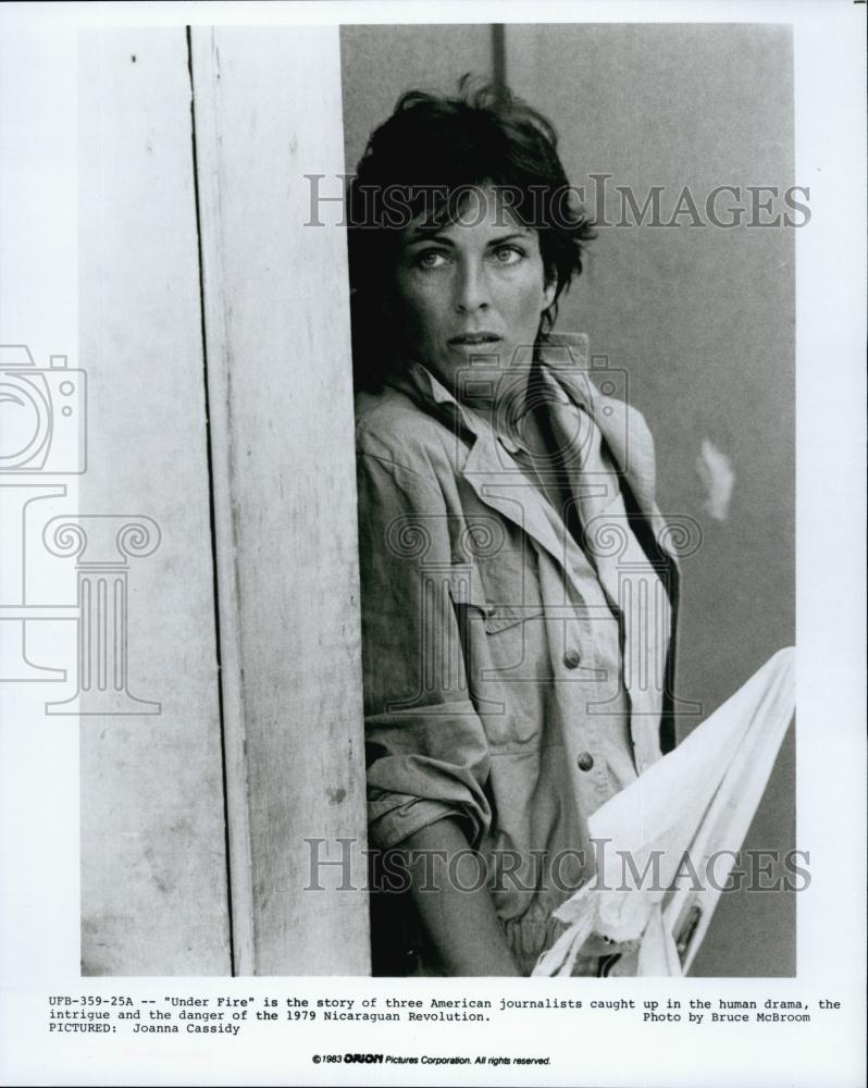 1983 Press Photo Joanna Cassidy In &quot;Under Fire&quot; - RSL59175 - Historic Images