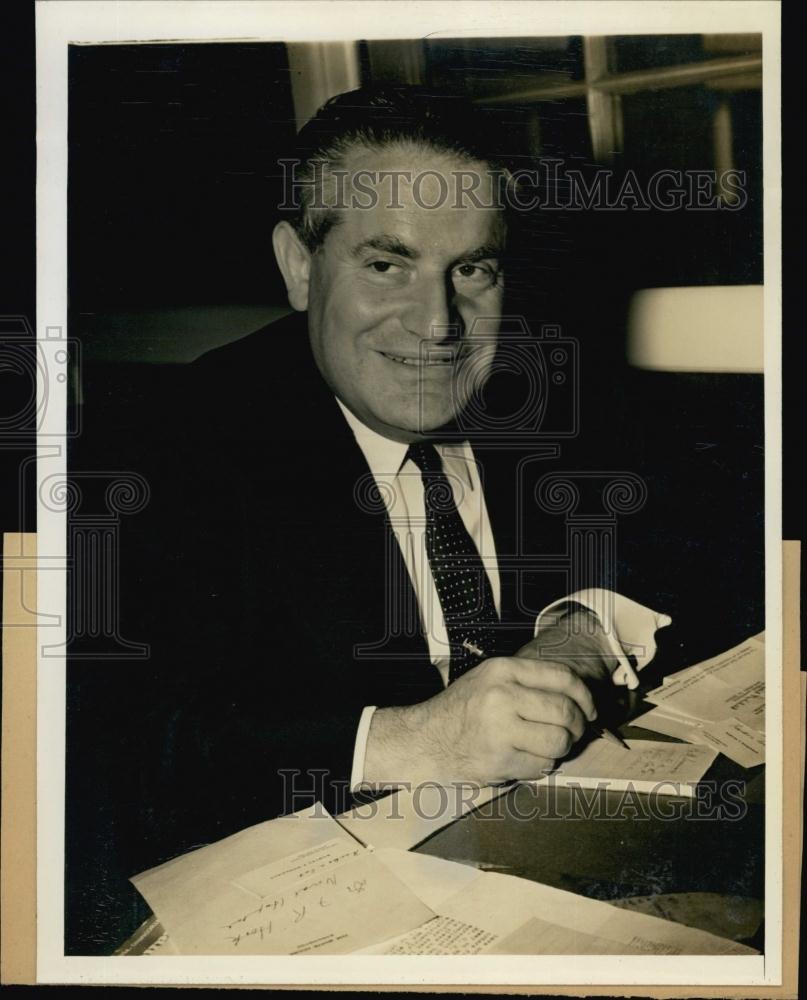 1941 Press Photo Judge Samuel Roseman, President Roosevelt&#39;s closest advisors - Historic Images