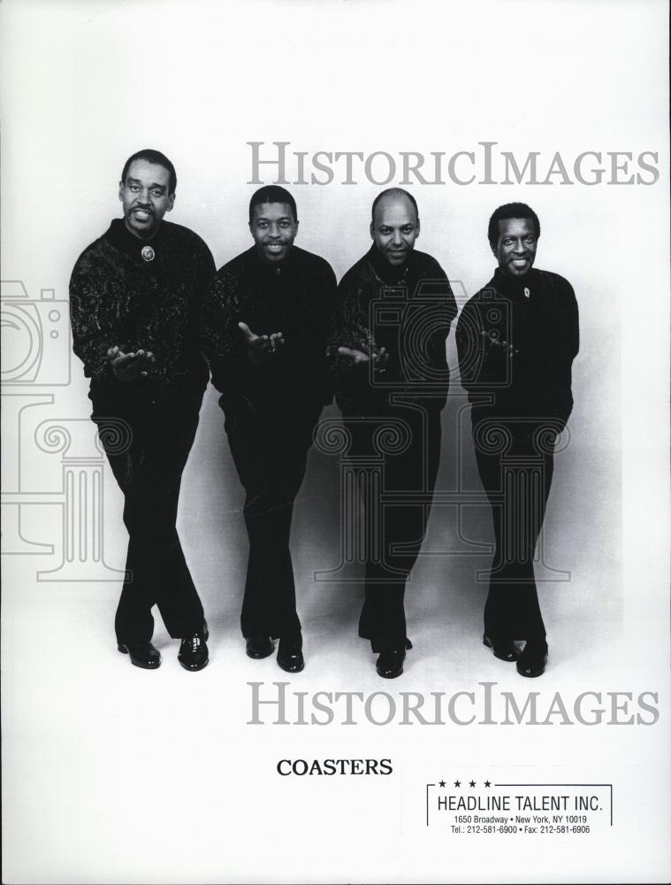 Press Photo Popular Musicians The Coasters - RSL44543 - Historic Images