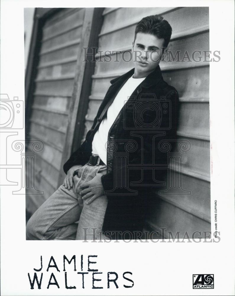 Press Photo Musician Jamie Walters on Atlantic music label - RSL01257 - Historic Images
