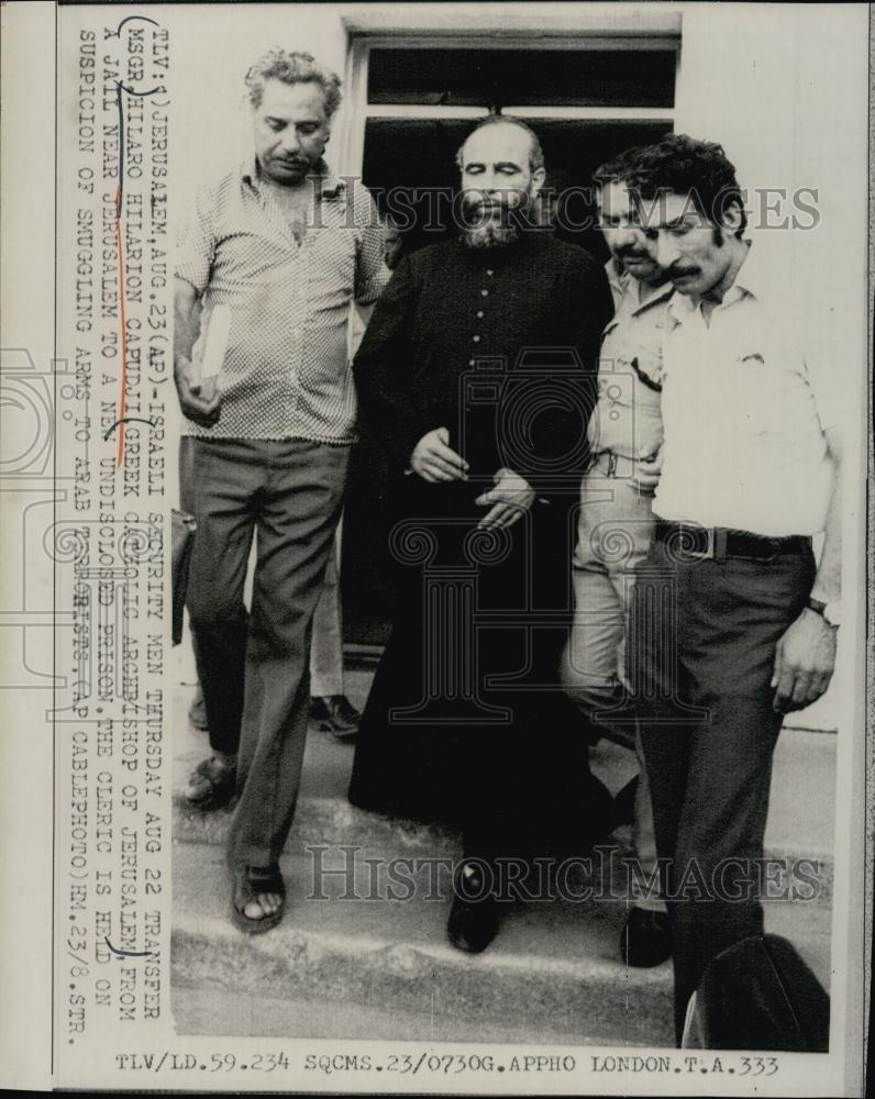 Press Photo Msgr Hilaro Hilarion Capudji, Greek Catholic Archbishop - RSL62571 - Historic Images