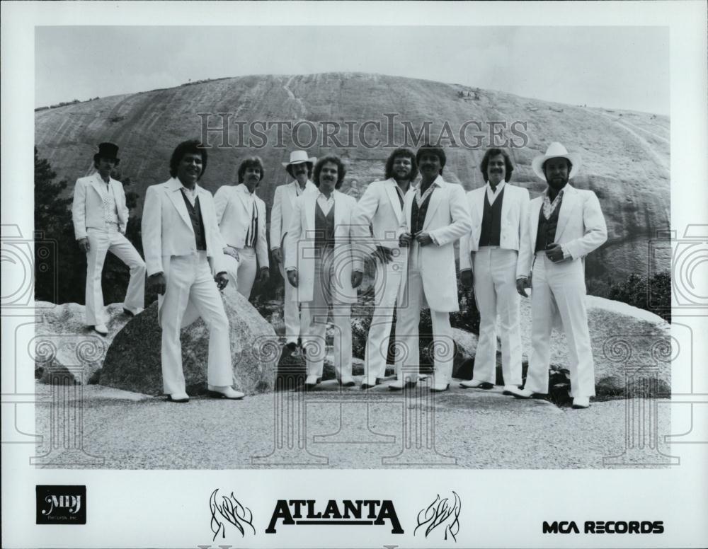 Press Photo Musical Group Rock Band Atlanta entertainers recording artist - Historic Images