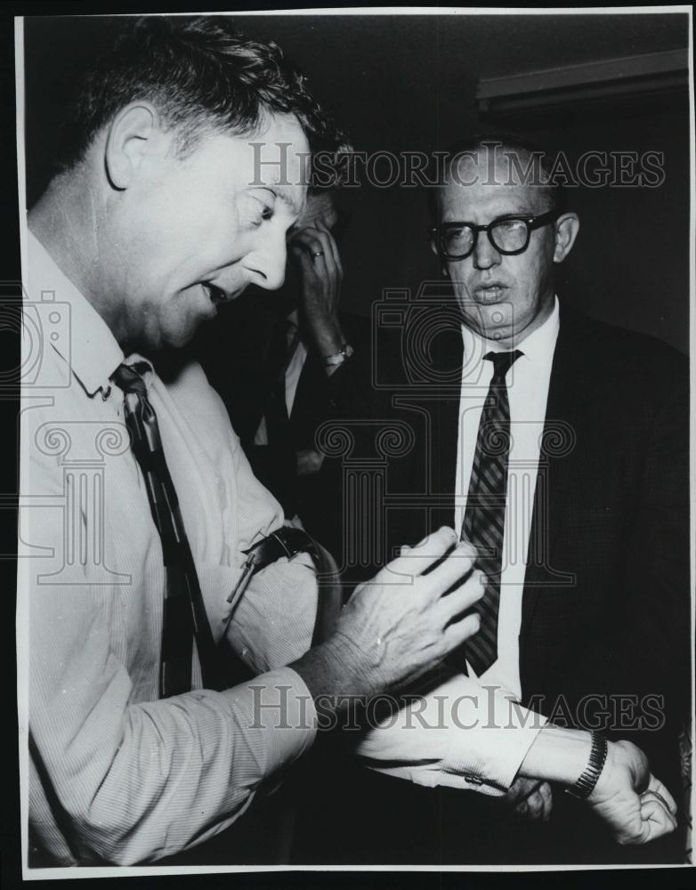 1967 Press Photo Edward Zwaska Assistant Administrator California State of Corr - Historic Images