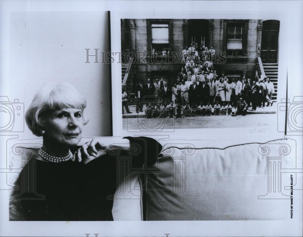 1995 Press Photo Jean Bach,Director and Writer of "A Great Day in Harlem" - Historic Images