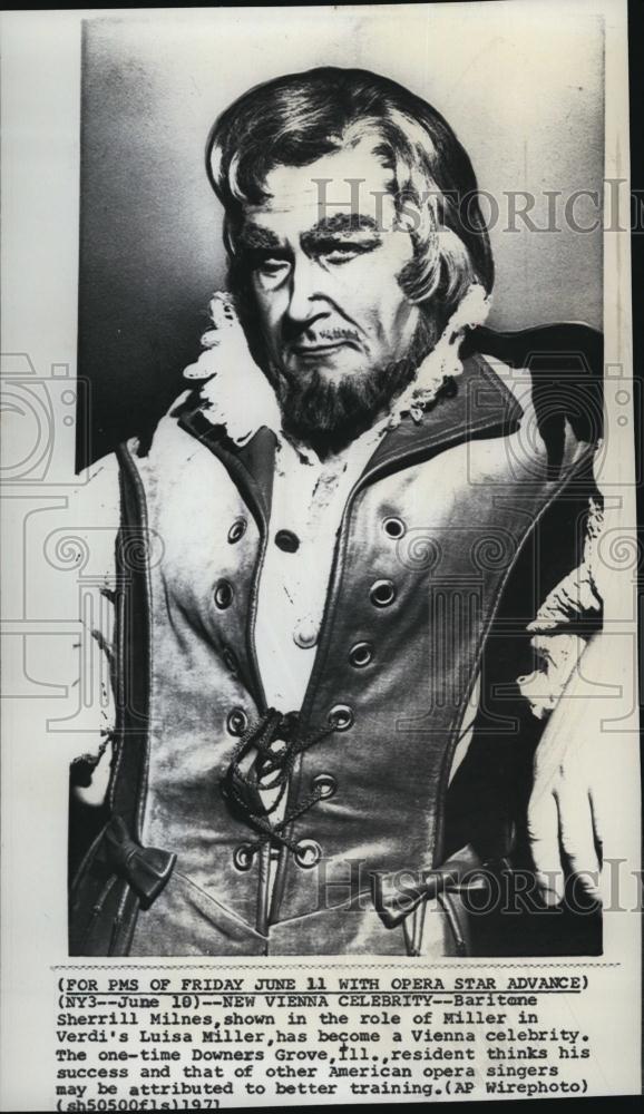 1971 Press Photo Sherrill Milnes - RSL83429 - Historic Images