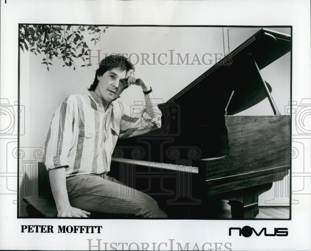 1987 Press Photo Peter Moffitt , Jazz Musician - RSL66865 - Historic Images