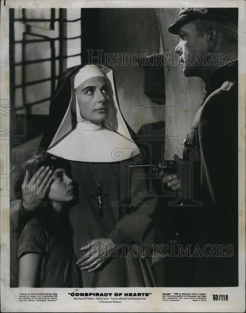 1950 Press Photo Actress Mitchell Conspiracy of Hearts movie - RSL83349 - Historic Images