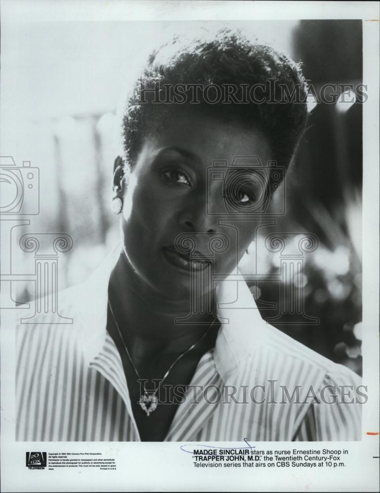 1982 Press Photo Actress Madge Sinclair Stars In &quot;Trapper John, MD&quot; - RSL46125 - Historic Images