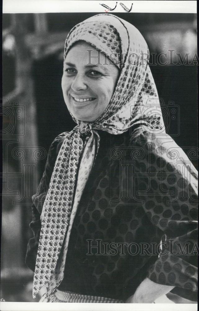 Press Photo Norma Crane Actress Fiddler On The Roof Musical Film Movie - Historic Images