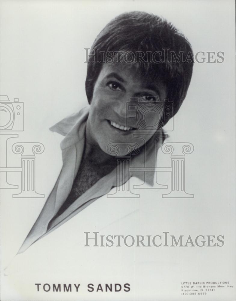 Press Photo Singer Tommy Sands - RSL60345 - Historic Images