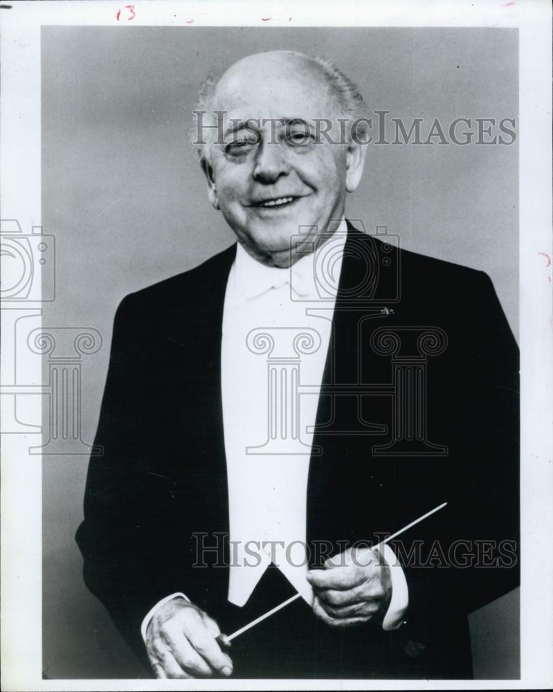 1979 Press Photo Conductor Eugene Ormandy celebrates 80th Birthday - RSL63591 - Historic Images