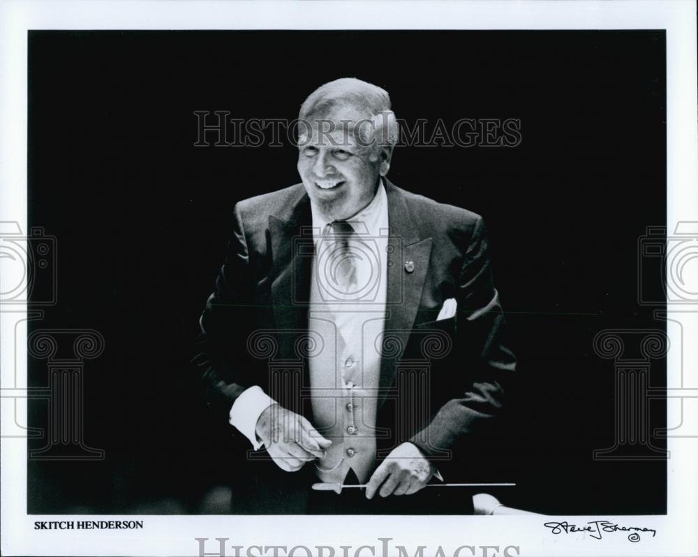 Press Photo Skitch Henderson Florida Pops Conductor - RSL67131 - Historic Images