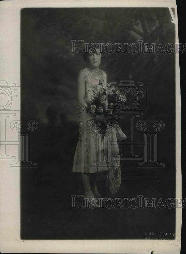 1926 Press Photo Catherine O&#39;Hearn, bride of John Fitzgerald Jr - RSL84021 - Historic Images