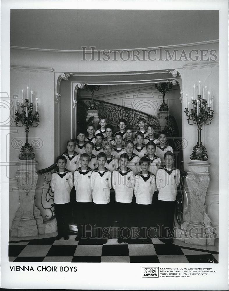 Press Photo Vienna Choir Boys Singers - RSL78819 - Historic Images
