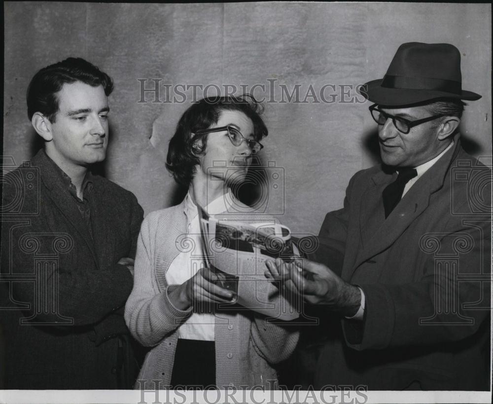 1960 Press Photo Actress fFances West, N Coster, S Young &quot;Epitaph for G Dillon&quot; - Historic Images