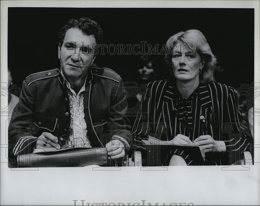 1984 Press Photo Ron Hunter, Vanessa Redgrave - RSL85359 - Historic Images
