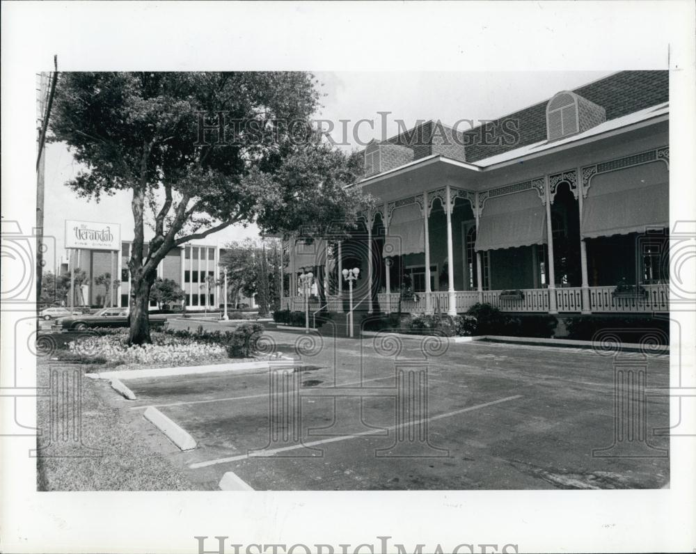 1983 Press Photo Verandah Restaurant, Tampa, Florida - RSL69431 - Historic Images