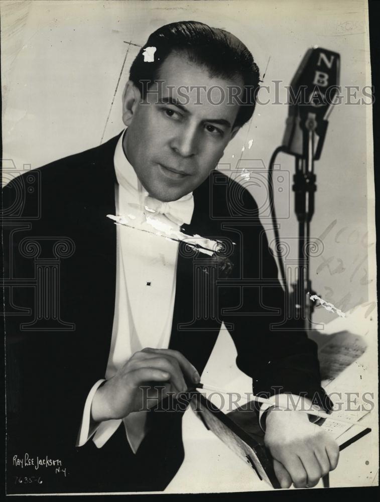 1938 Press Photo Phil Spitalny, Orchestra Conductor - RSL45941 - Historic Images