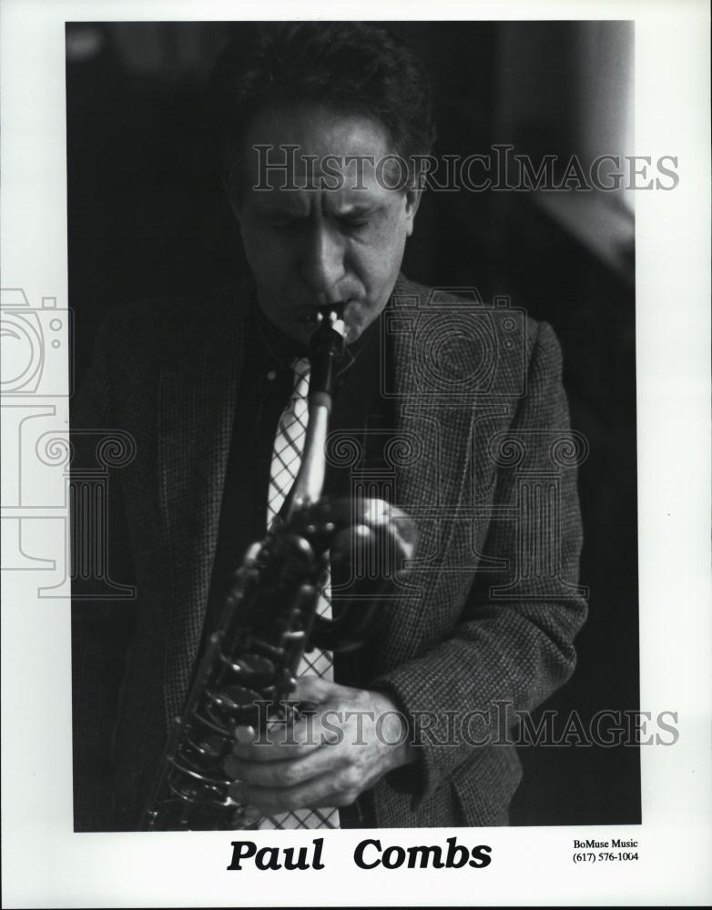 1997 Press Photo Paul Combs Jazz Saxophonist - RSL44401 - Historic Images