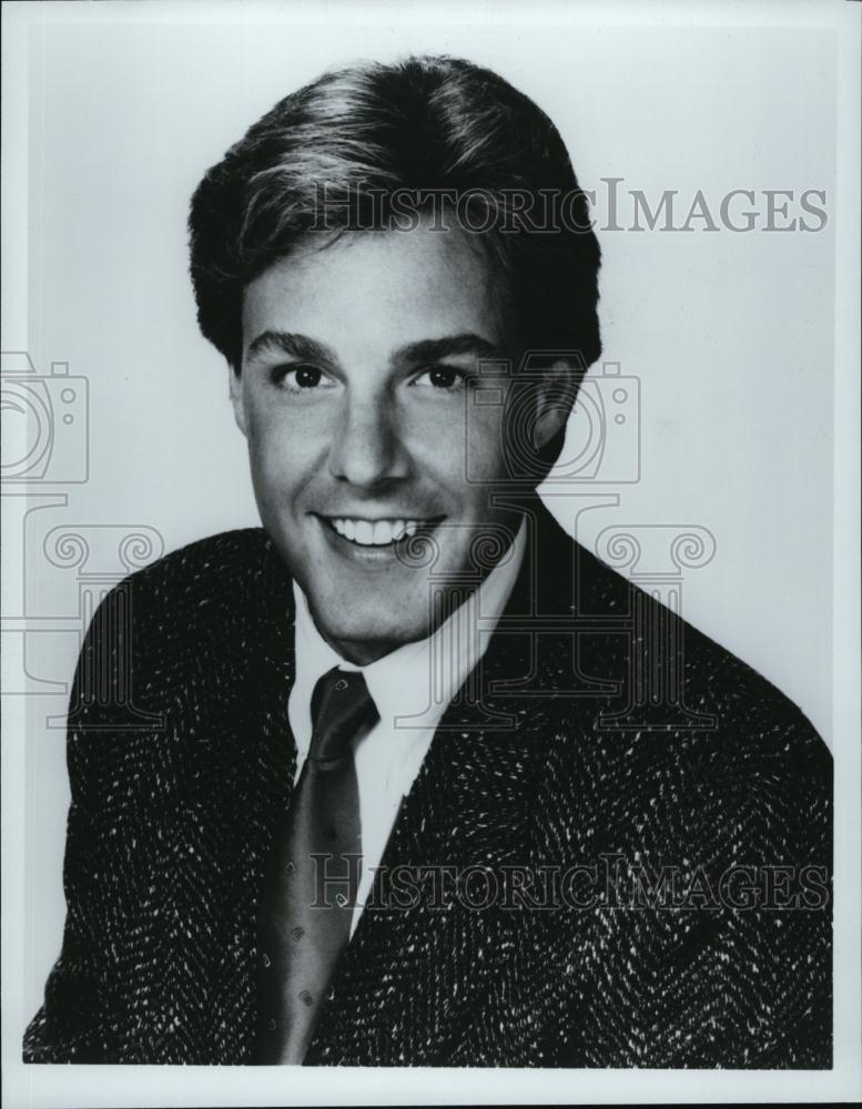 1987 Press Photo Television Game Show Host Larry Anderson - RSL47459 - Historic Images