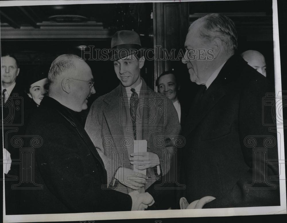 1940 Press Photo Archbishop Francis Spellman &amp; Myron Taylor - RSL86021 - Historic Images