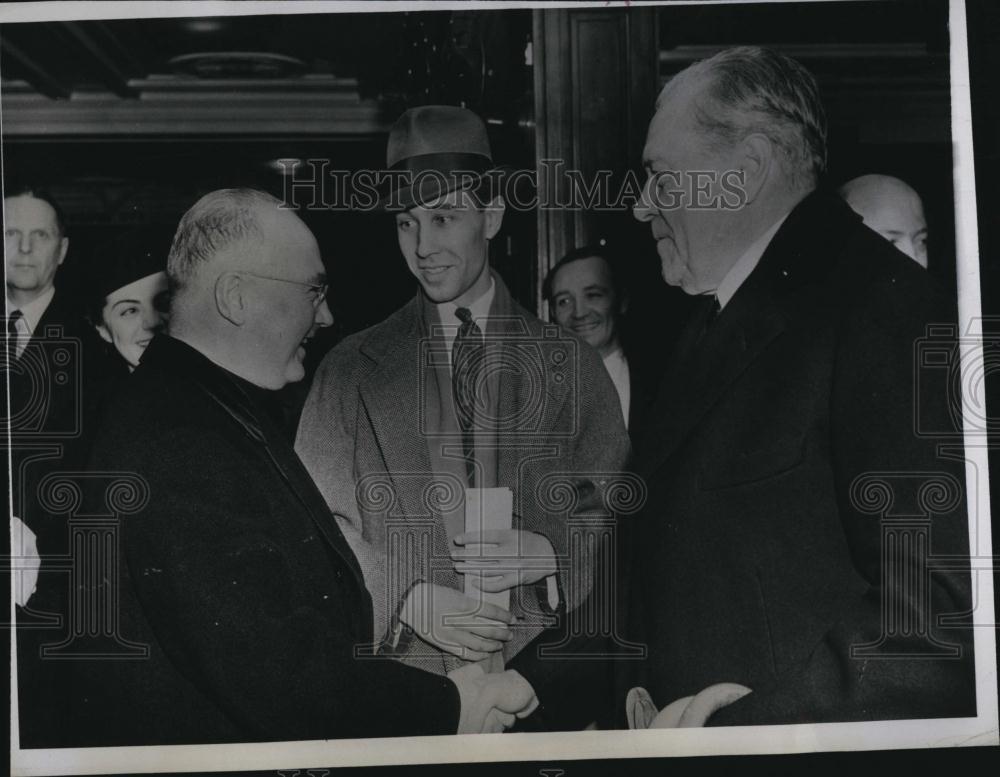 1940 Press Photo Archbishop Francis Spellman & Myron Taylor - RSL86021 - Historic Images