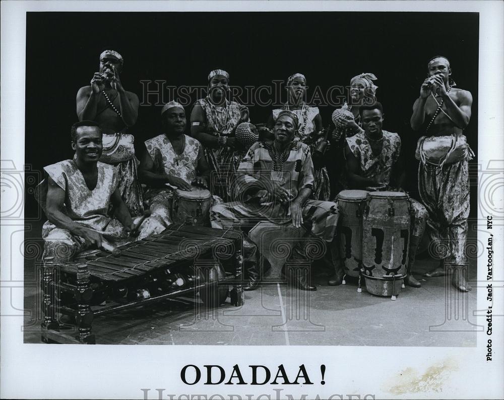 1992 Press Photo Musical group &quot;Odadaa!&quot; to perform live - RSL85495 - Historic Images