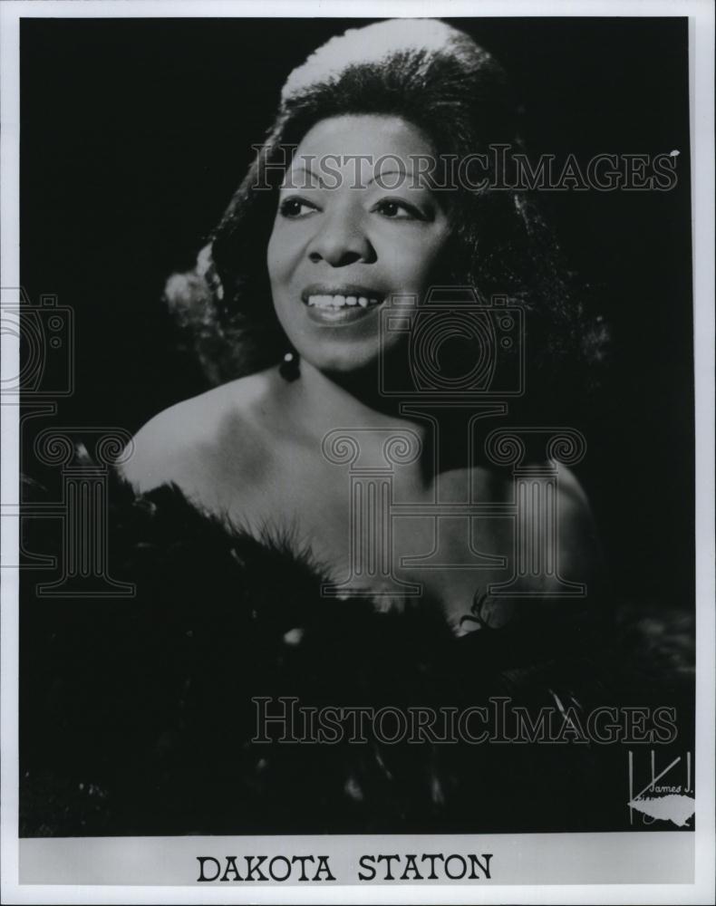 Press Photo Singer Dakota Staton - RSL80519 - Historic Images