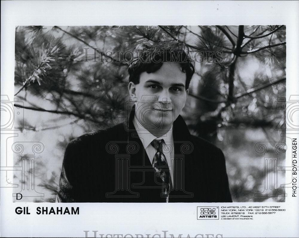 Press Photo Violinist Musician Gil Shaham Boston Symphony Orchestra - RSL90673 - Historic Images