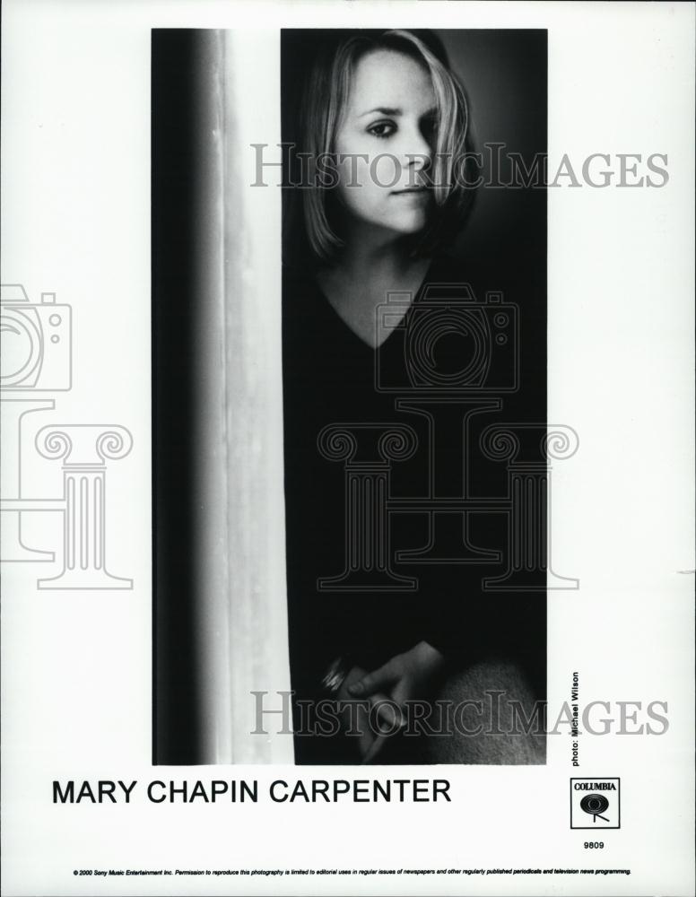 2000 Press Photo Mary Chapin Carpenter, Country/Folk Singer/Songwriter/Musician - Historic Images