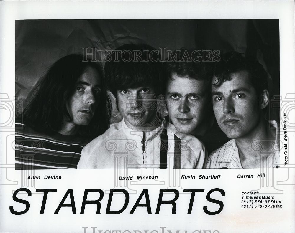 Press Photo Stardarts Allen Devine David Minehan Kevin Shurtleff Darren Hill - Historic Images
