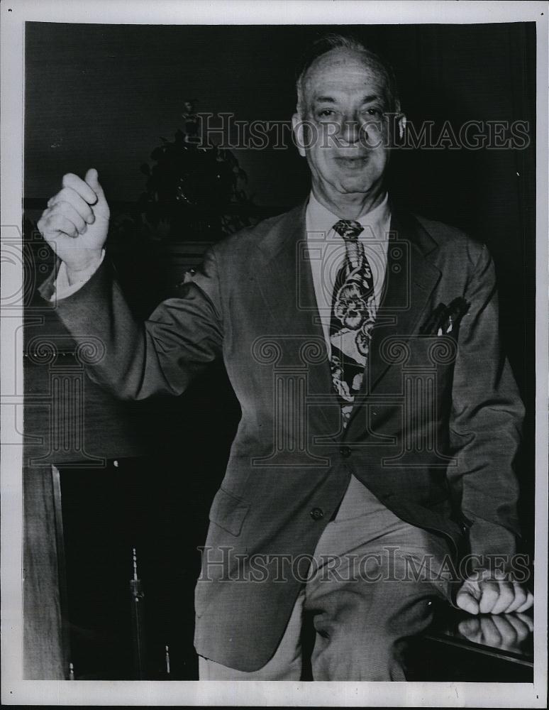 1952 Press Photo Philip B Perlman resigned US Solicitor General - RSL81779 - Historic Images