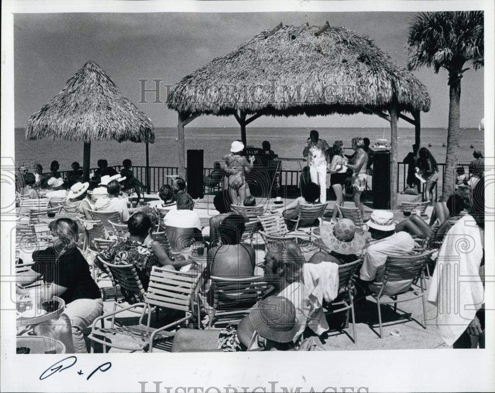 1978 Press Photo Caribbean Gulf Holiday Clearwater beach - RSL69331 - Historic Images