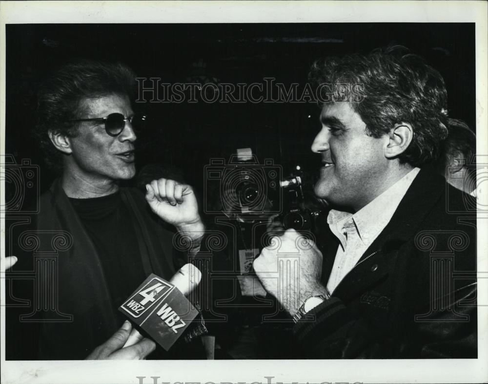 1993 Press Photo Cheers Celebration Television series With Jay Leno - RSL07865 - Historic Images