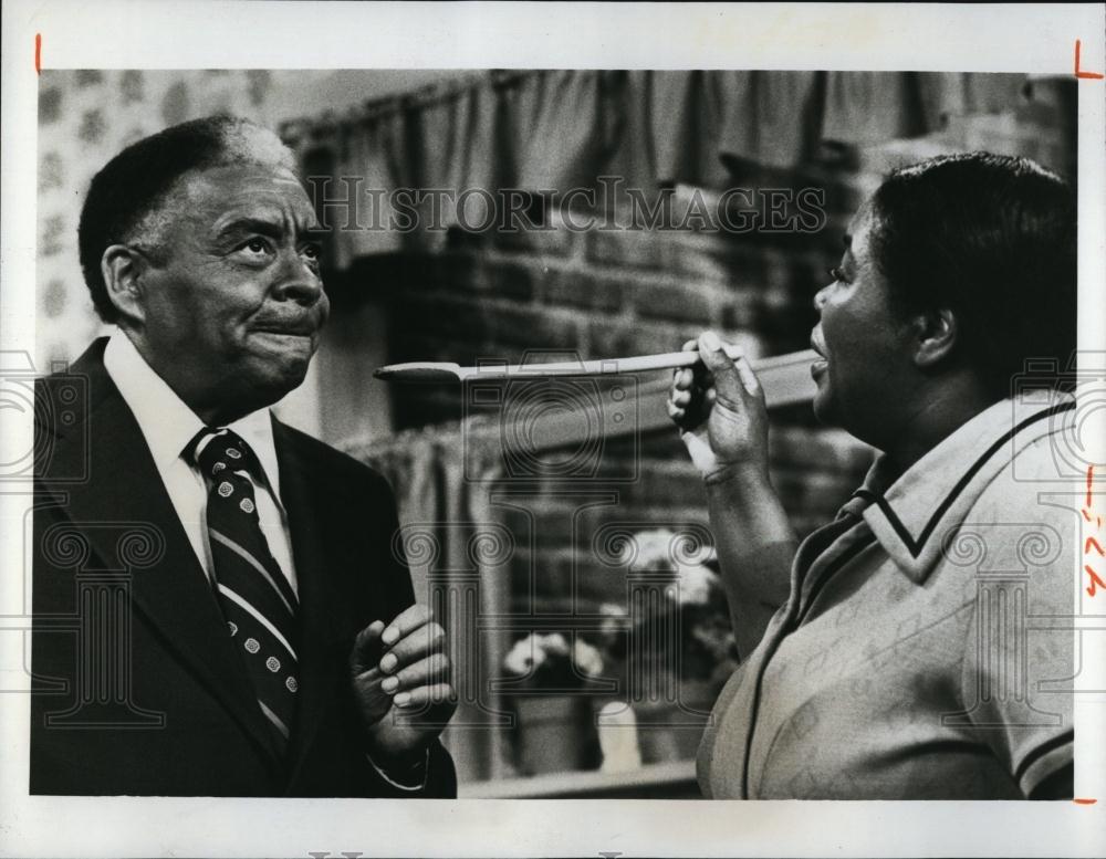 1974 Press Photo Actor Charles Lampkin in &quot;That&#39;s My Mama&quot; - RSL98151 - Historic Images