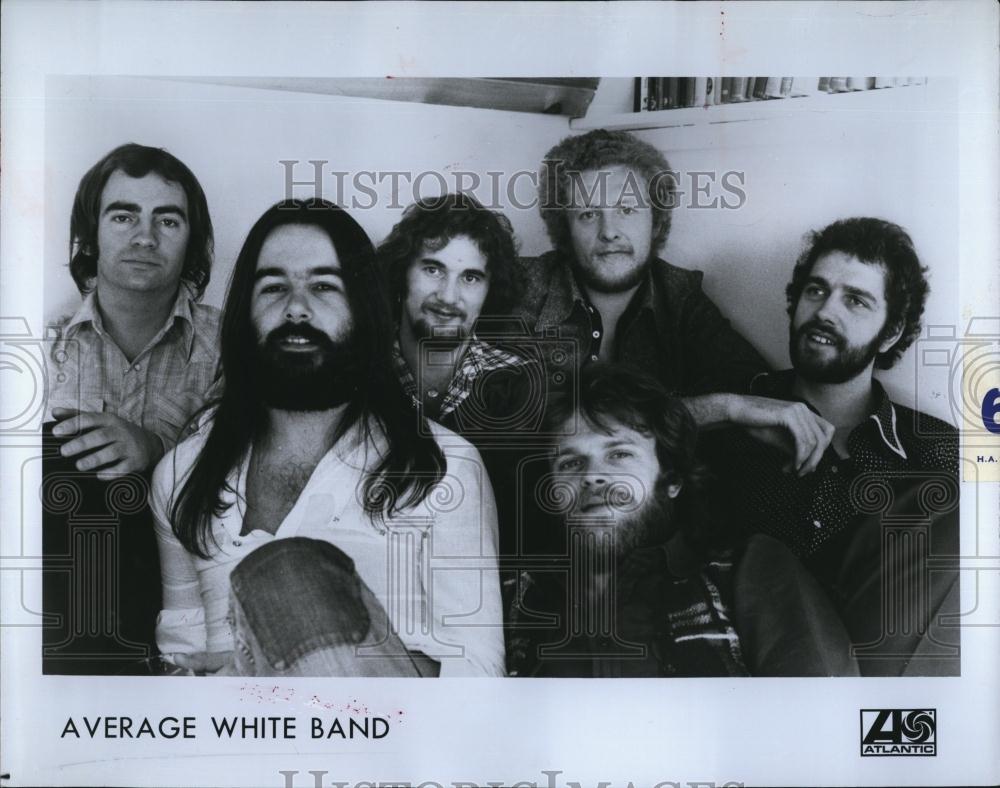 1979 Press Photo Average White Band Scottish funk and R&B band - RSL86977 - Historic Images