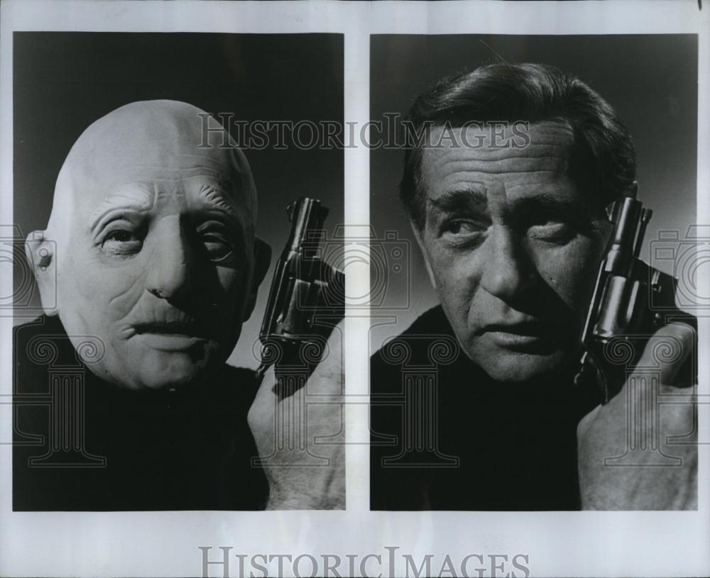 1976 Press Photo Actor Darren McGavin in "Brink's The Great Robbery" - RSL88353 - Historic Images