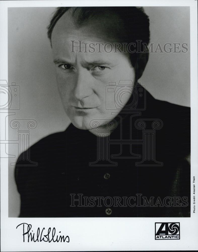 1994 Press Photo Phil Collins British Singer Songwriter Drummer Pianist Actor - Historic Images