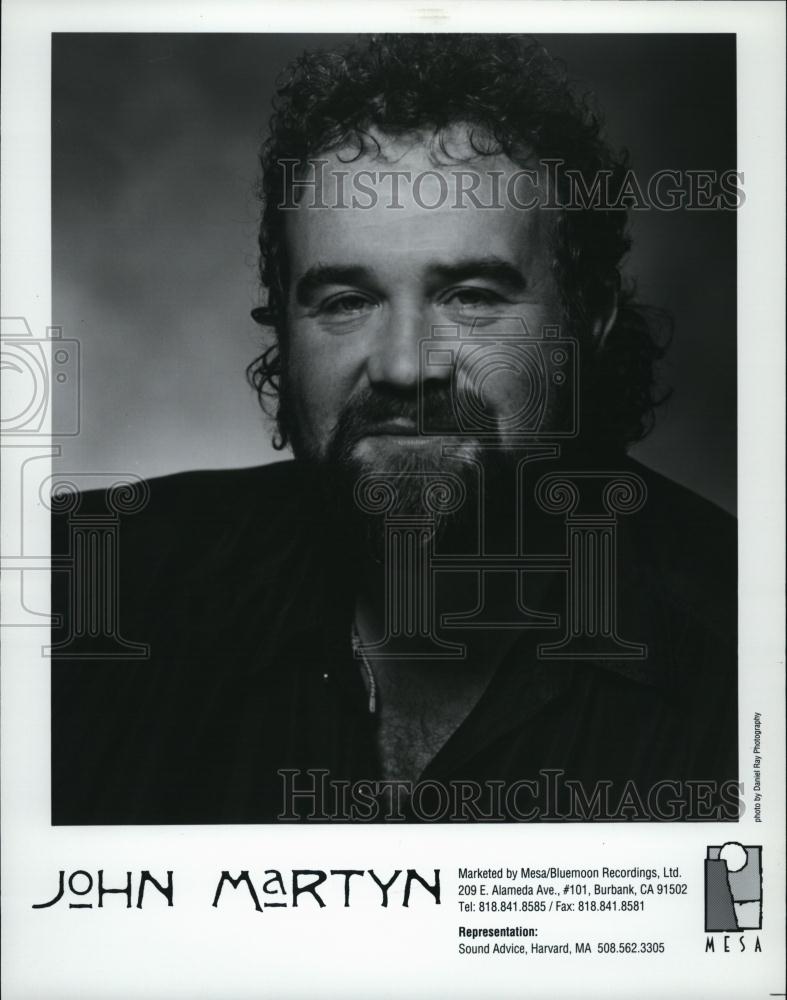 Press Photo Musician John Martyn posing for photo - RSL43411 - Historic Images