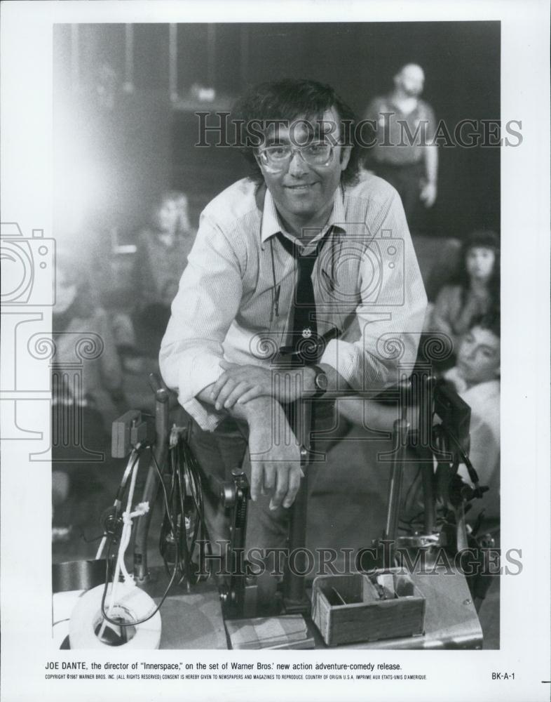 1987 Press Photo Director Joe Dante Movie Innerspace - RSL01855 - Historic Images