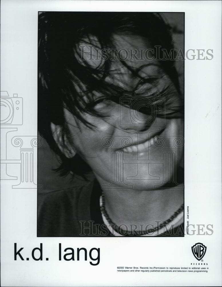 1980 Press Photo KD Lang Musician singer Recording Artist Entertainer - Historic Images